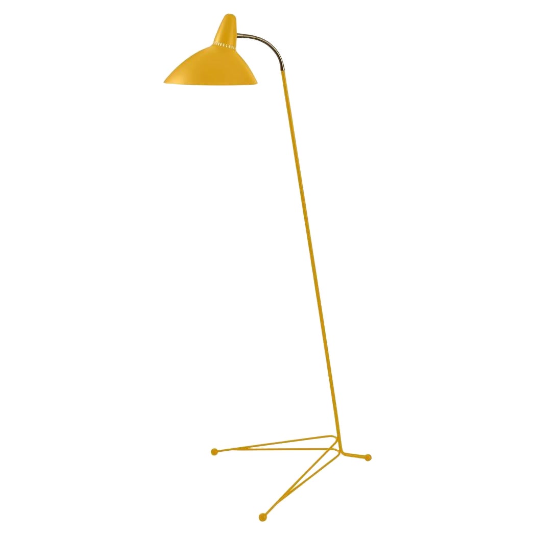 Lightsome Honey Yellow Floor Lamp by Warm Nordic For Sale