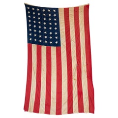 Vintage Large WWII Era 48 Star American Flag