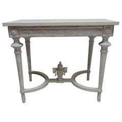 Swedish Gustavian Center Table 100% Original Finish