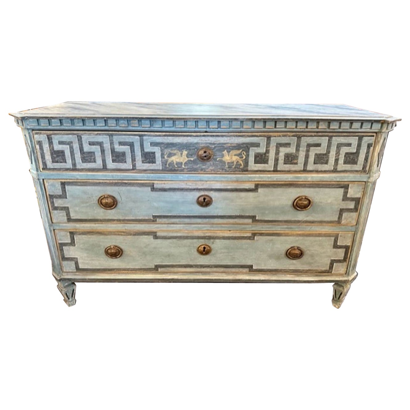 Swedish Neo-Classical Commode For Sale