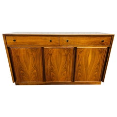 Mid-Century Modern American of Martinsville Walnut Sideboard