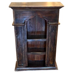 Retro Solid Wooden Gothic Style Wall Shelf