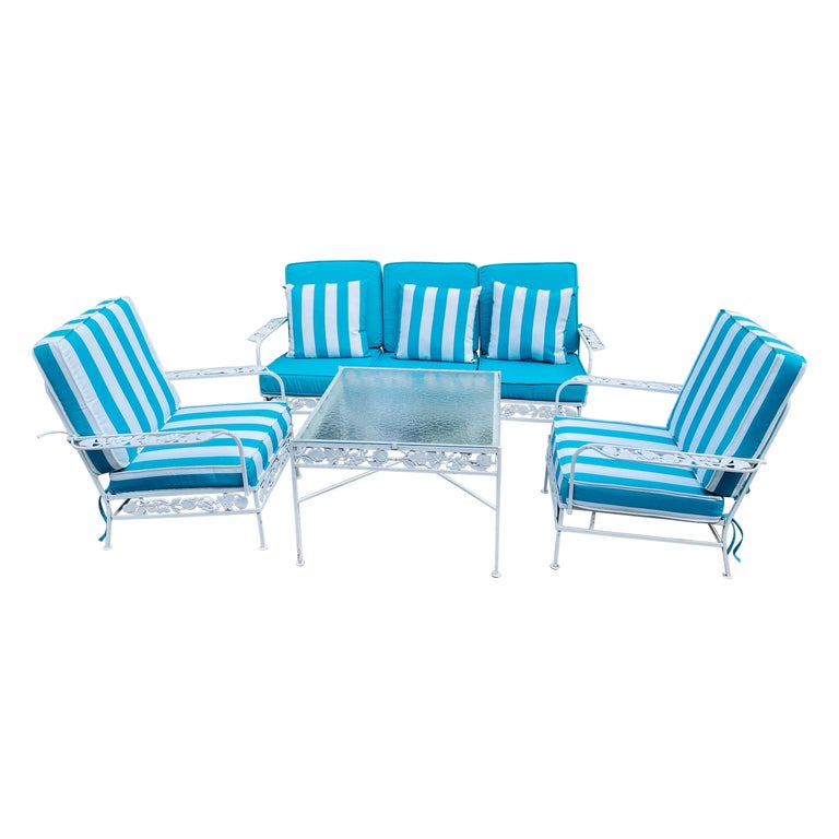 Inspired by Salterini Outdoor Patio Set For Sale at 1stDibs
