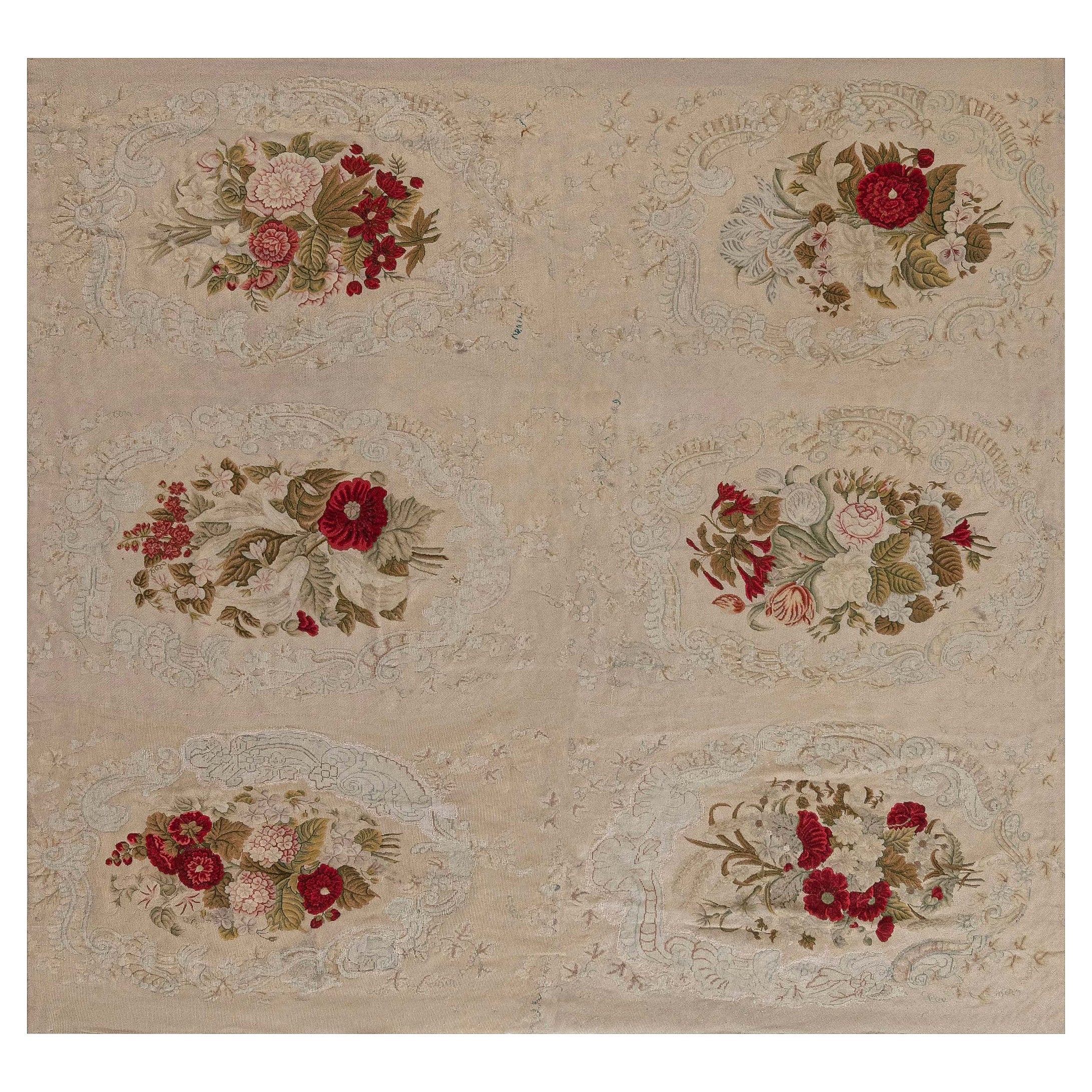 Doris Leslie Blau Collection Antique Savonnerie Rug For Sale at 1stDibs