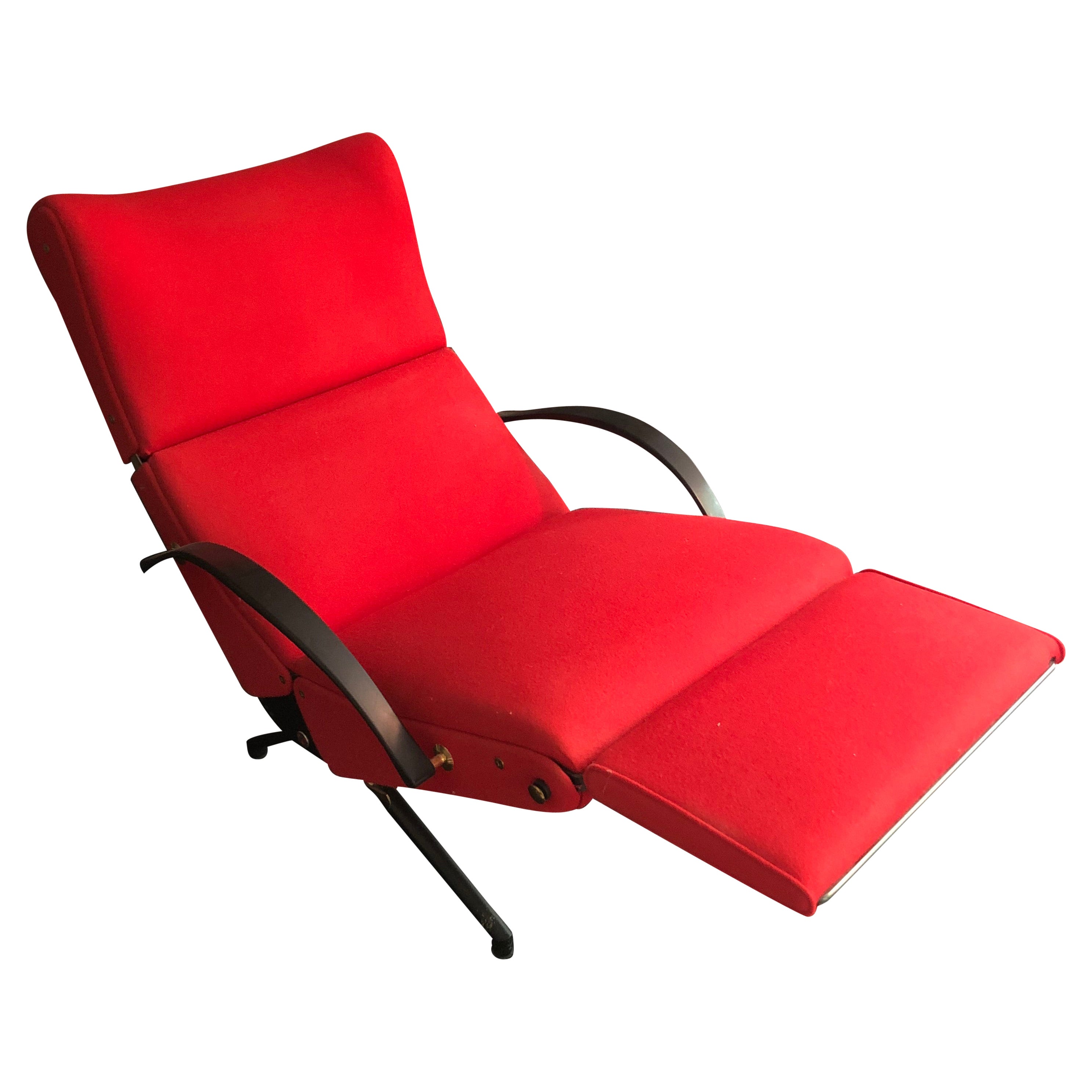 Tecno P40 Versatile Multi Position Lounge Chair by Osvaldo Borsani For Sale