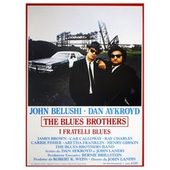 1980 the Blues Brothers 'Italian' Original Vintage Poster