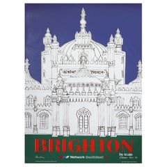 1989 Brighton - Britische Eisenbahnen Original Poster