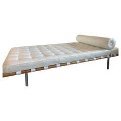 Barcelona Daybed by Mies Van Der Rohe for Knoll, Signed