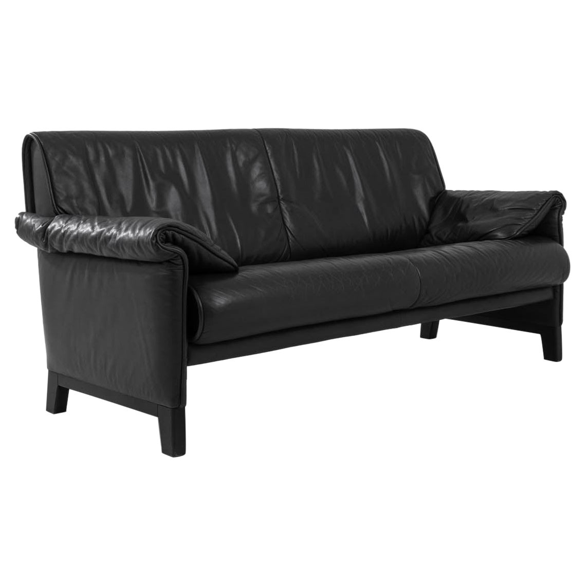 DS14 De Sede 20th Century Leather Sofa