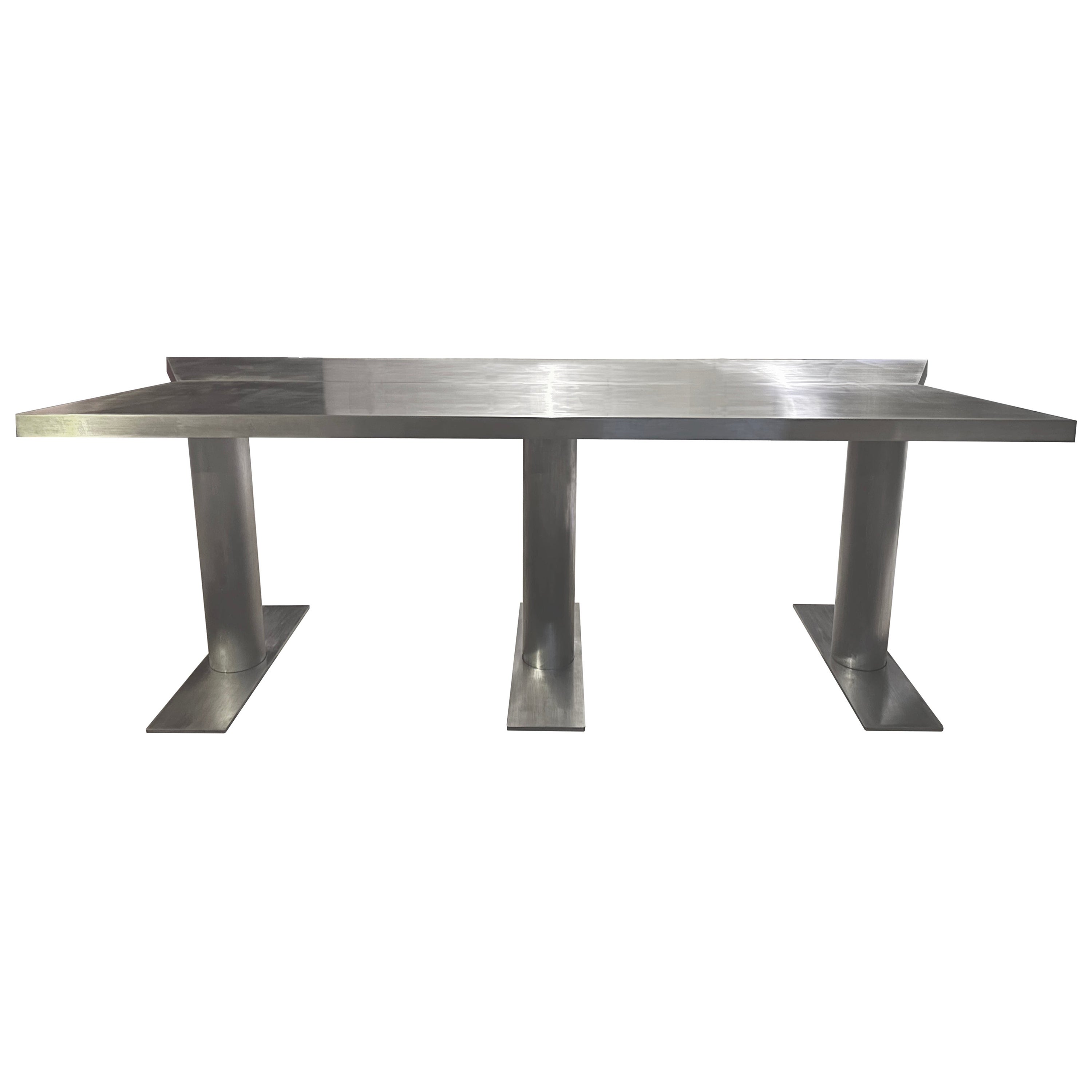 “Running Gun” Dining Table, Iron, James Vincent Milano, Italy, 2023 For Sale