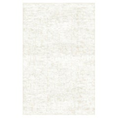 Zeitgenössische Bereich Teppich in weiß handgefertigt aus 100% Wolle "Rio" groß 19'7 "x23'2
