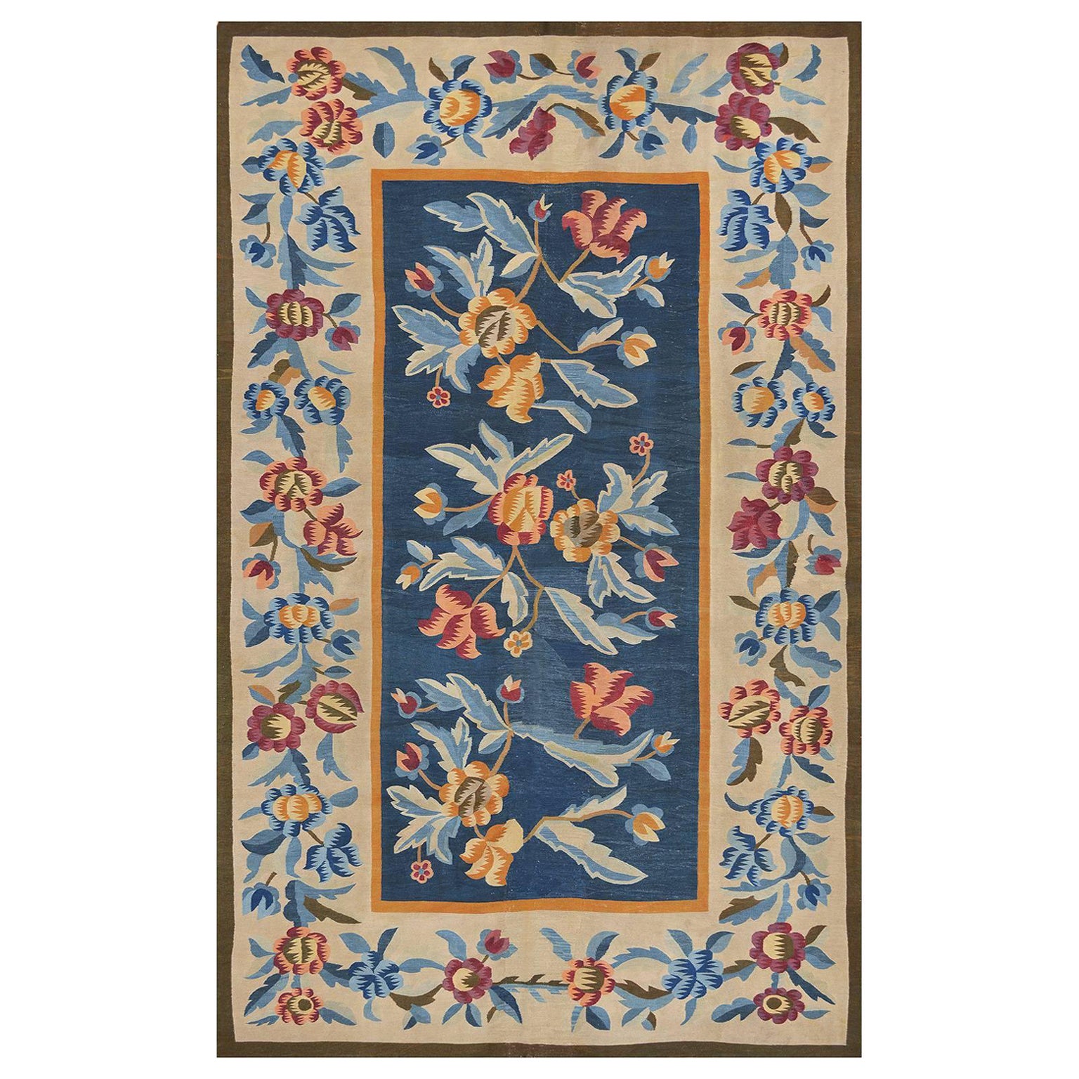 Early 20th Century Bessarabian Rug from Romania For Sale