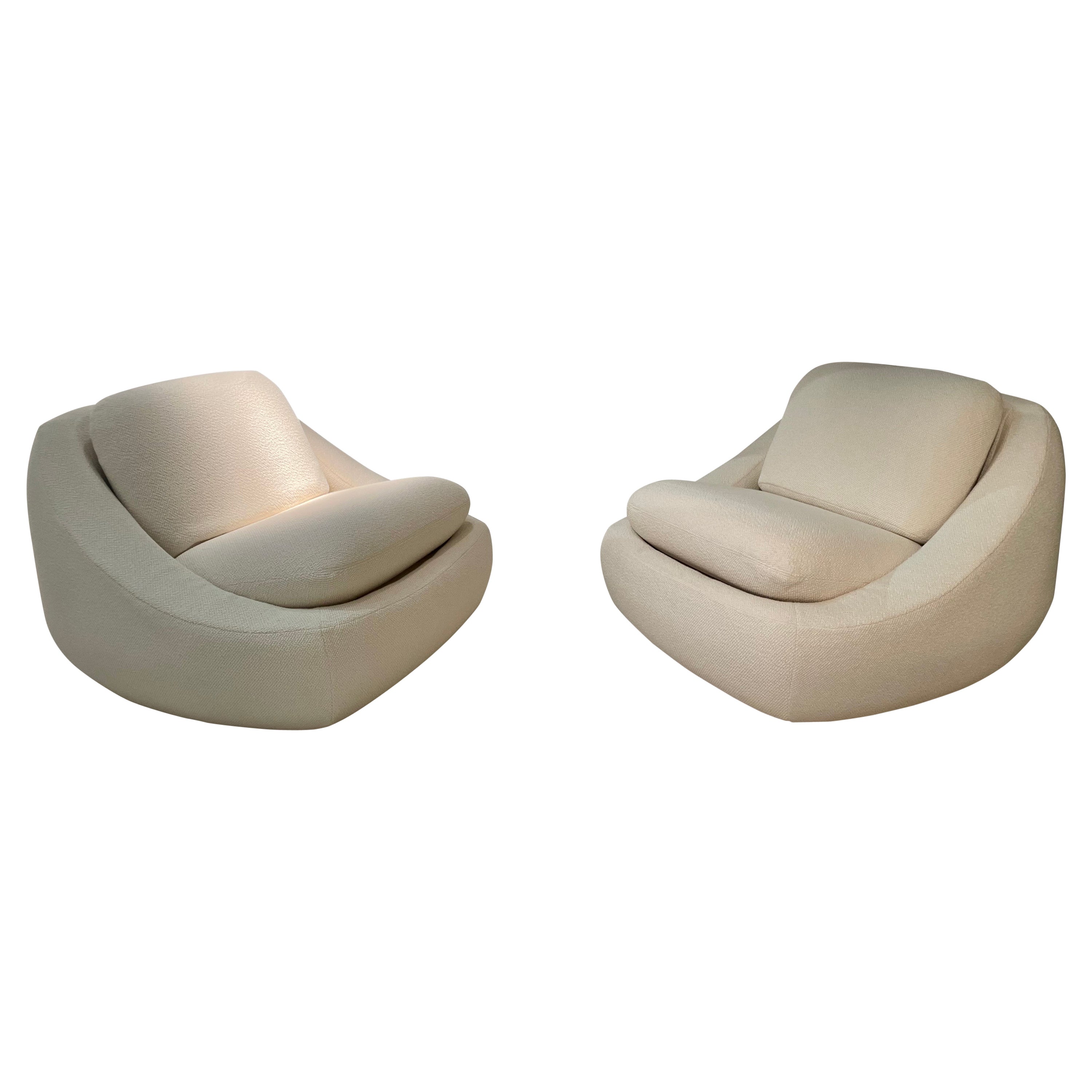 Pair of Osaka Armchairs by Boris Burov For Sale