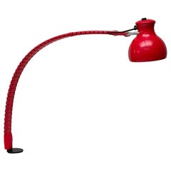 "Vertebrae" Table Lamp in Red by Elio Martinelli for Martinelli Luce, 1960s