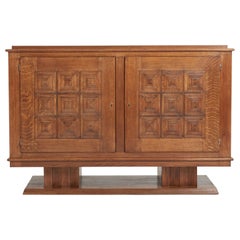 Art Deco Oak Buffet