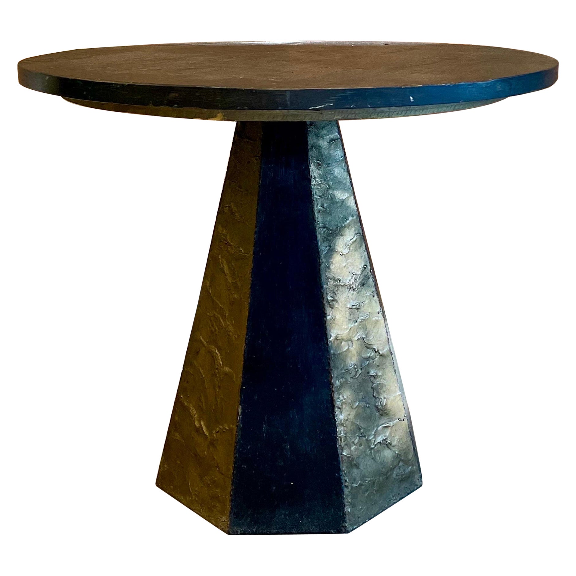 1960s Paul Evans Slate Top Occasional Table For Sale