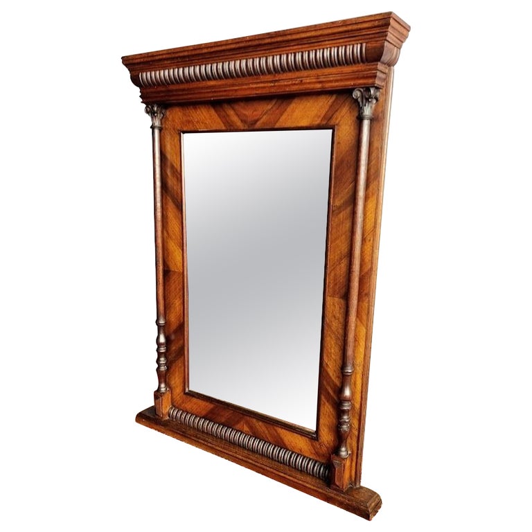 Regency Overmantle Pier Mirror For Sale at 1stDibs