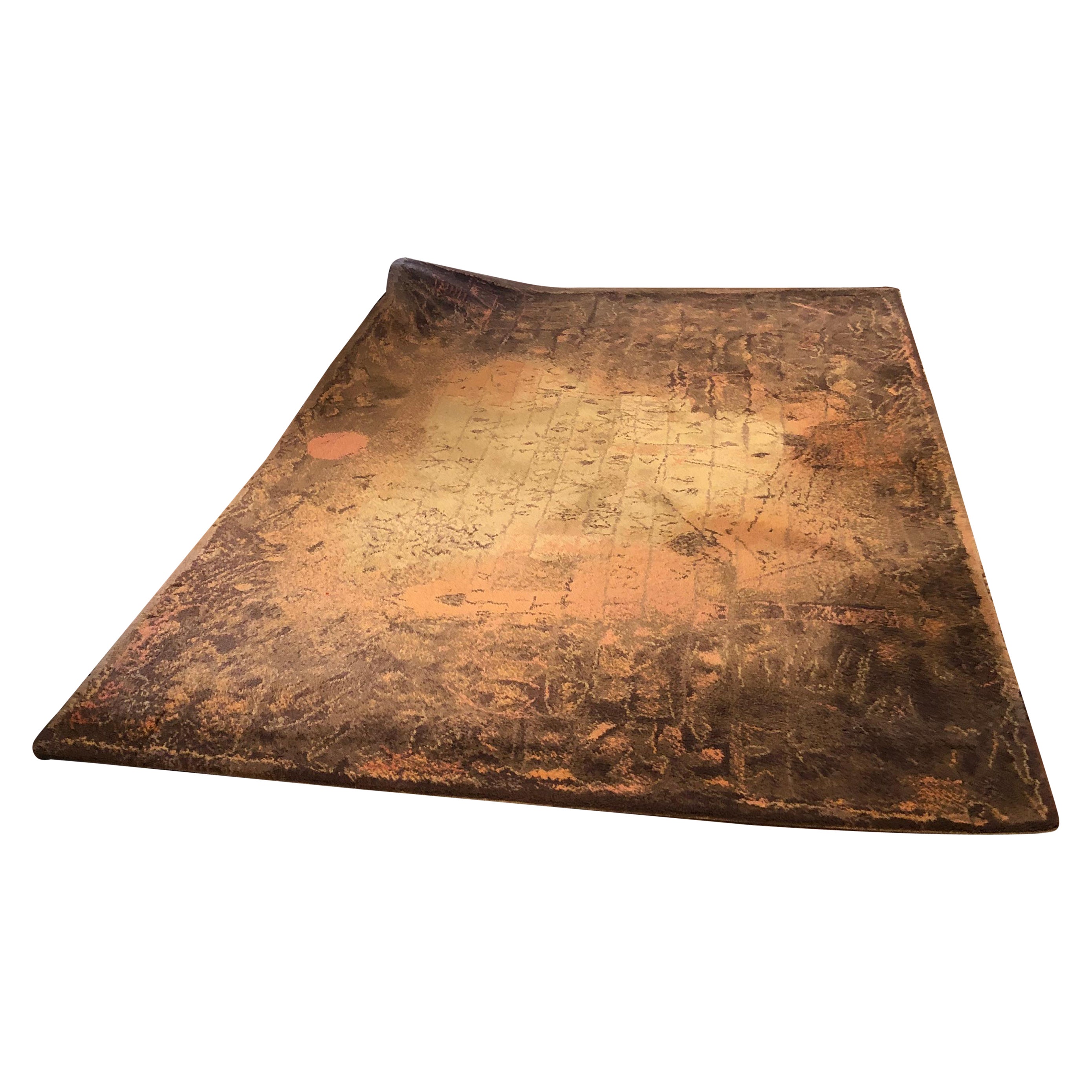 Tapis vintage Paul Klee Ege Art Line en vente