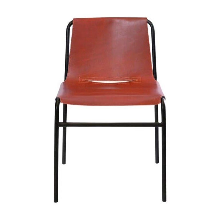 Cognac September Dining Chair by Ox Denmarq For Sale