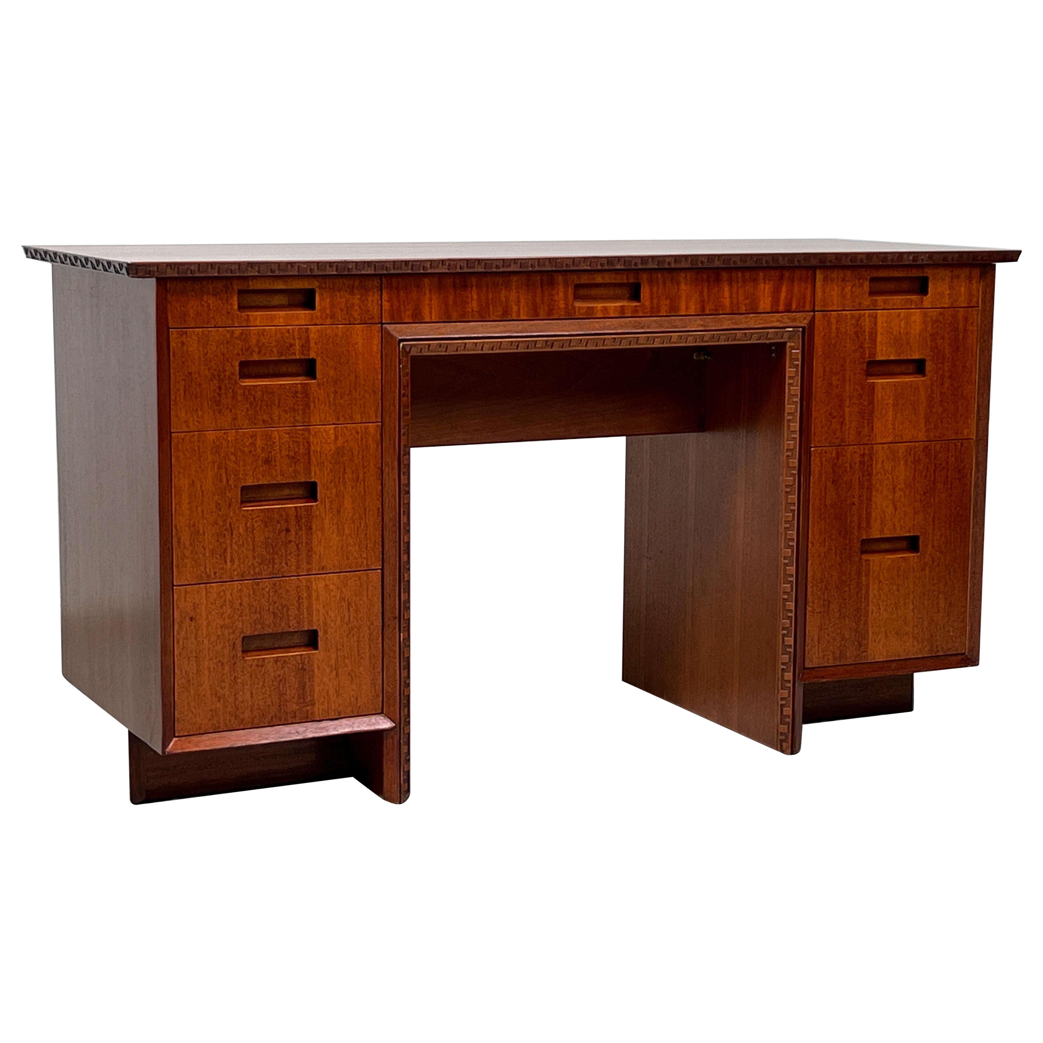 Frank Lloyd Wright for Henredon Desk For Sale