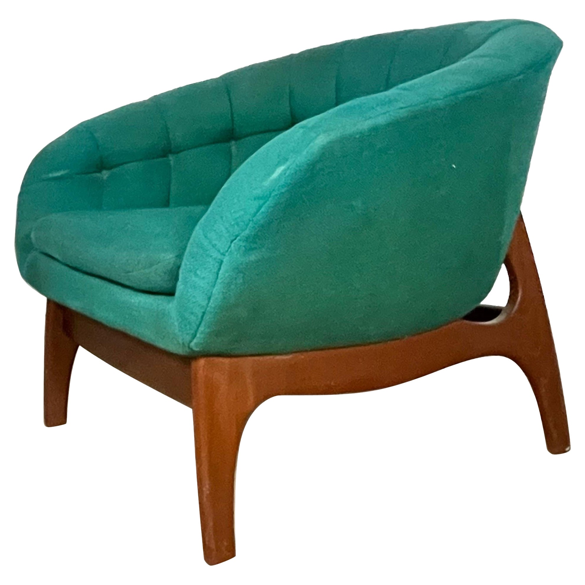 Midcentury R. Huber Model 6300 Scoop Chair