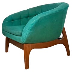 Midcentury R. Huber Model 6300 Scoop Chair