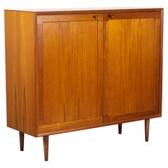 Danish Teak Cabinet by H. W. Klein for Bramin, 1960s