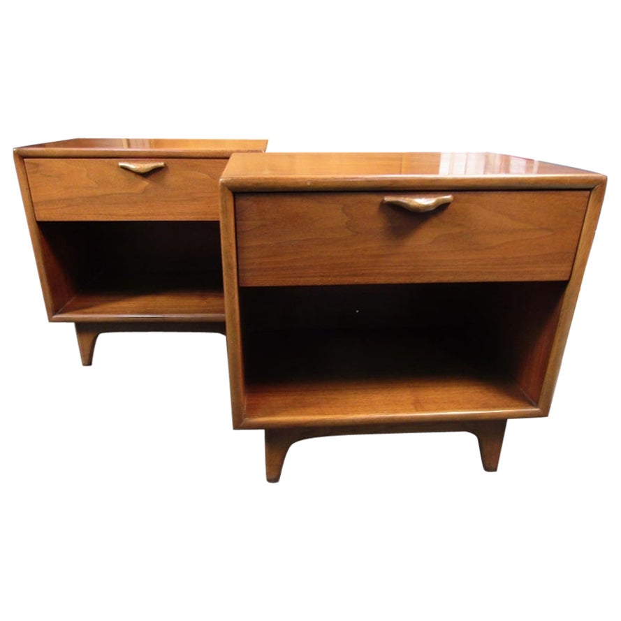 Lane "Perception" Nightstands by Warren Church For Sale