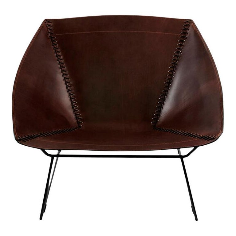 Mocca Stitch Chair by OxDenmarq For Sale
