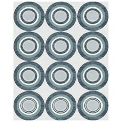 Sasha Bikoff Collection Modern Area Rug Gray Colors "Goals Luna"