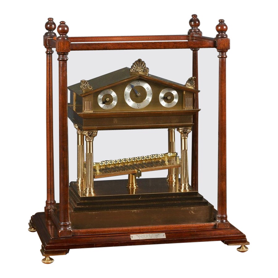 Congreve Rolling Ball Clock by Thwaites & Reed, London For Sale