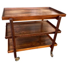 Poul Hundevad Rosewood Bar Cart