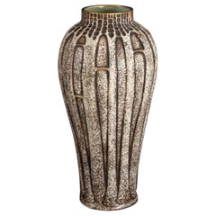 Antique Art Nouveau Vase w/Stylized Trees by Paul Dachsel for Ernst Whaliss Turn-Teplitz