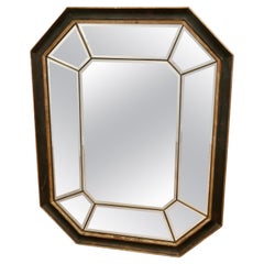 Large French Octagonal Cushion Mirror
