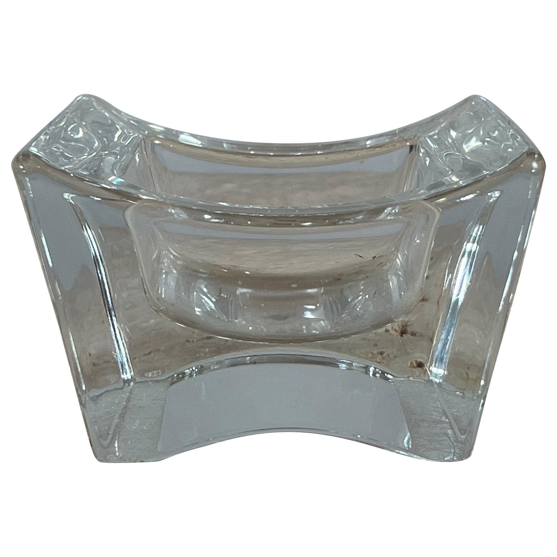 Glass Ashtray, 1970s For Sale