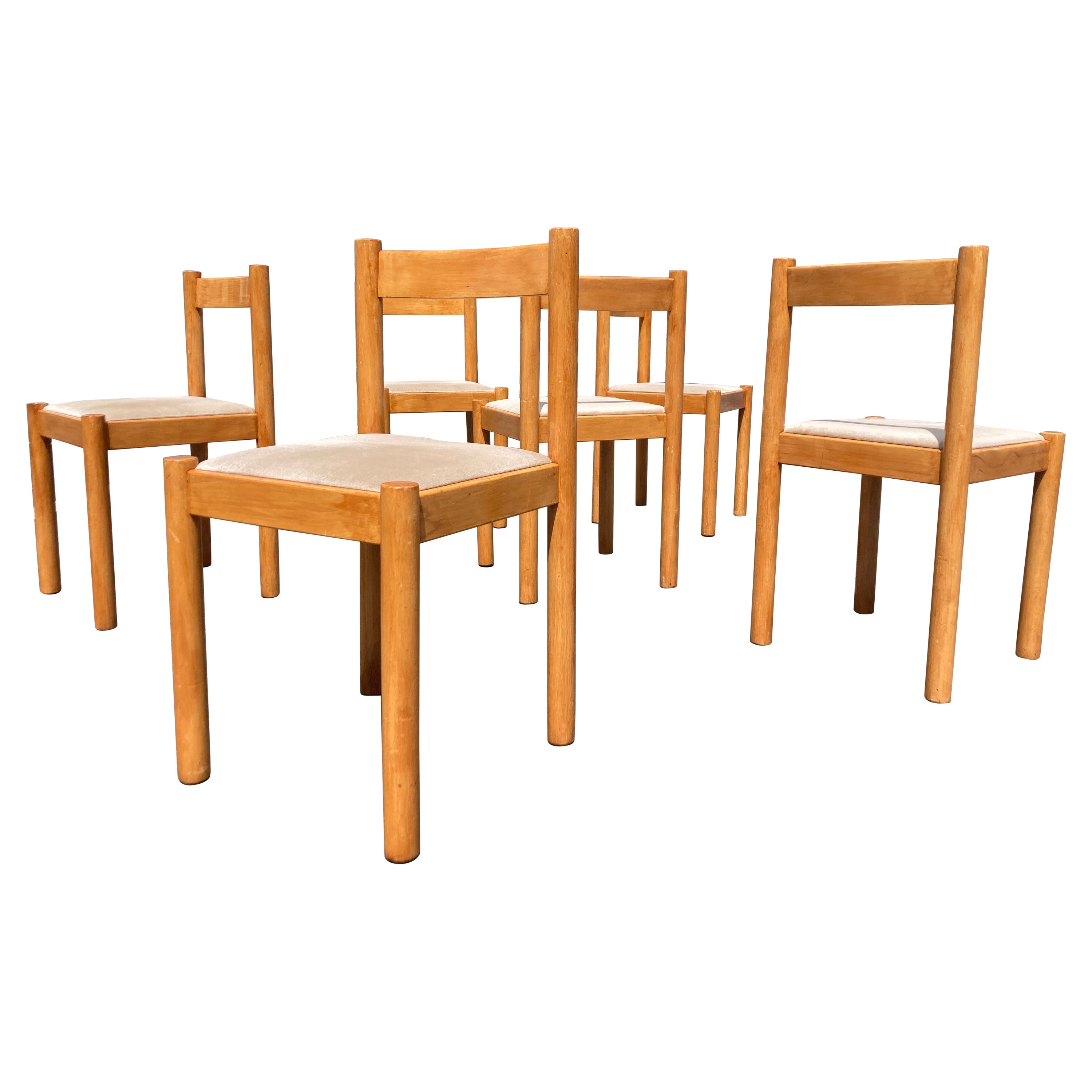 Ensemble de six chaises de salle à manger par Gordon International 