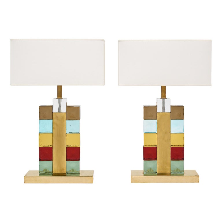 Hugo - Lampe En Verre Multicolore main image 1