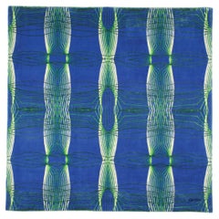 Karim Rashid – „Spectra Blue“ Teppich 6' x 6'