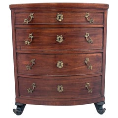 Antique Mahogany Chest of Drawers, Northern Europe, circa 1900