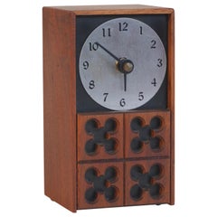 Petite Arthur Umanoff Desk Clock for Howard Miller