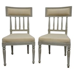 Swedish Gustavian Side Chairs