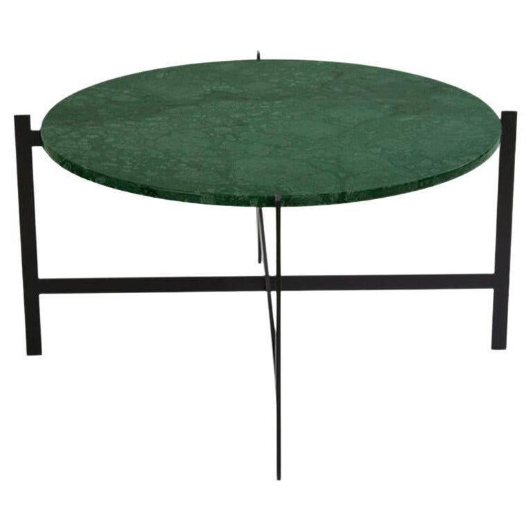 Tavolo da ponte grande in marmo verde Indio di Ox Denmarq