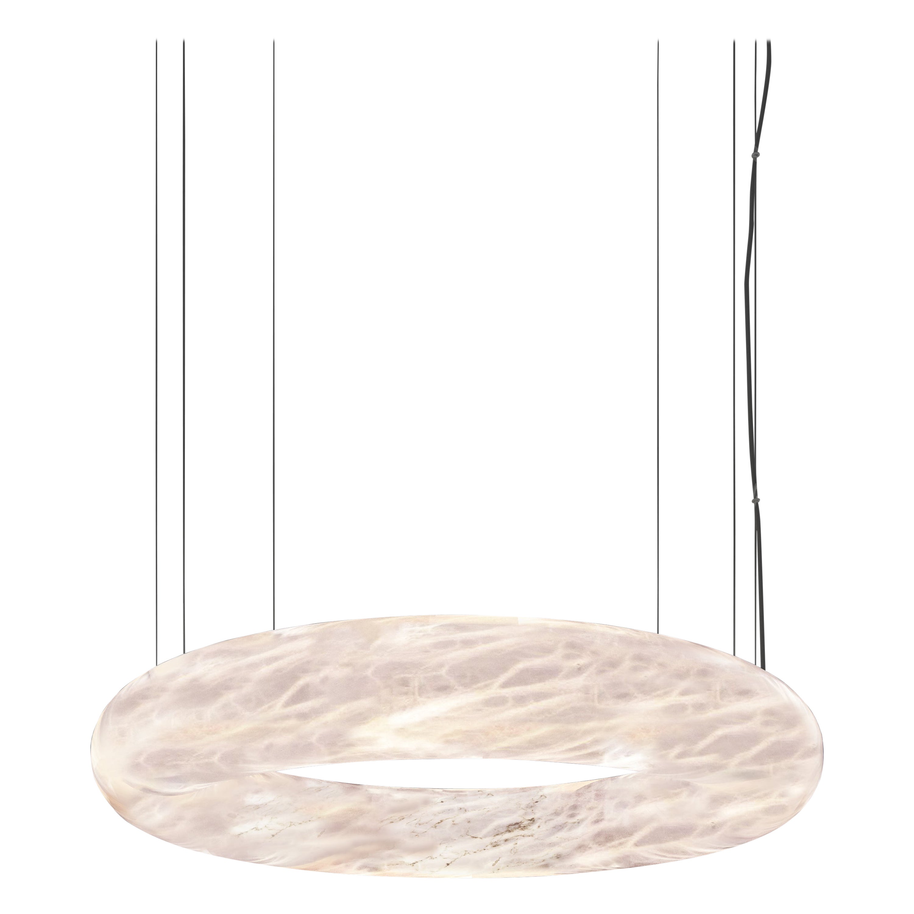 Aura Pendant Light 56 by Alabastro Italiano For Sale