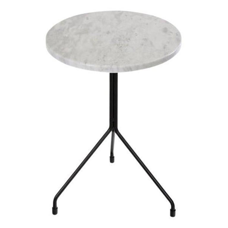 Small All for One White Carrara Marble Table by OxDenmarq