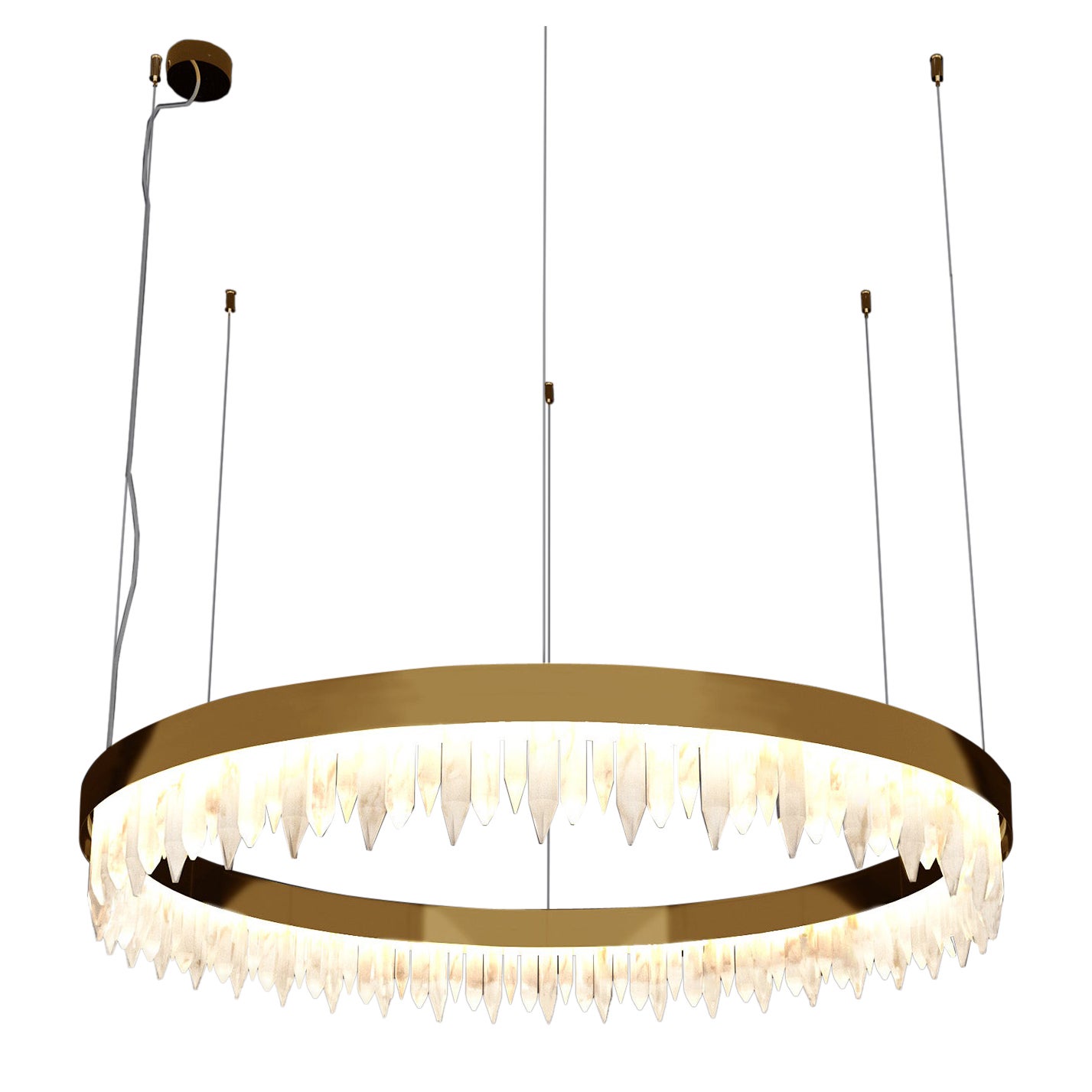 Urano Bronze 60 Pendant Light 1 by Alabastro Italiano