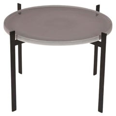 Cloudy Grey Porcelain Single Deck Table by OxDenmarq