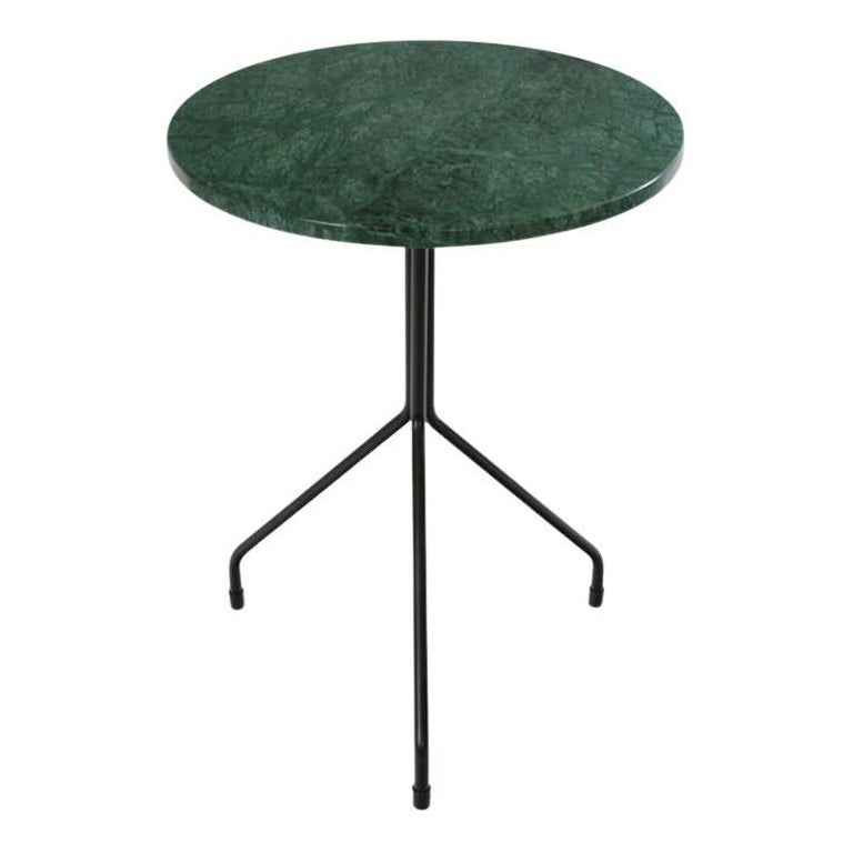 Table moyenne All for One en marbre indio vert par Oxdenmarq