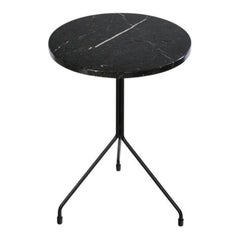 Small All for One Black Marquina Marble Table by Ox Denmarq