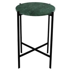 Green Indio Marble Small Deck Table by OxDenmarq