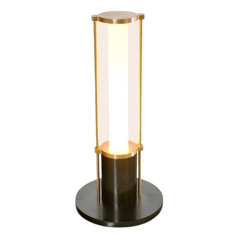 Leuchtturm-Tischlampe aus Messing von OxDenmarq im Angebot